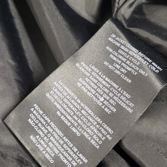 Harley-Davidson Black Jacket with Bold Orange Stripe In Excellent Condition. - Picture 7 of 9